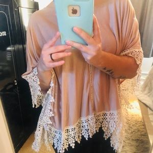 Beautiful crochet poncho